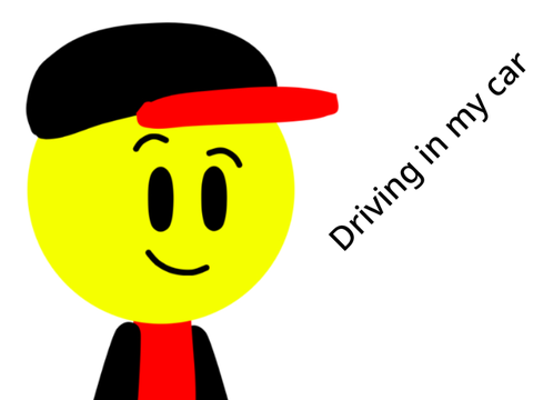Driving in my car