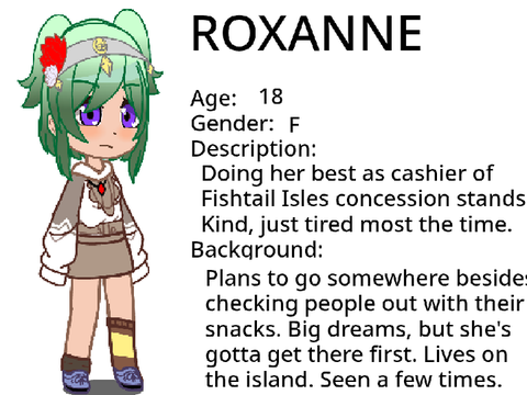 MY AUDITION: ALICE, HERA, MIND, ROXANNE