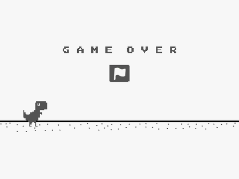 Chrome Dino Game Asset Pack