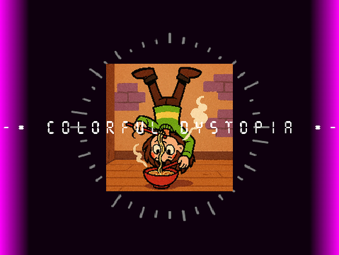 colorful dystopia - ink!chara theme [cover]
