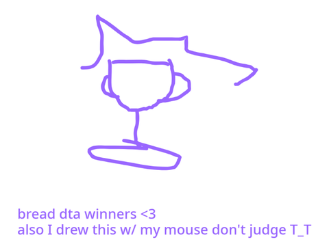quick winner announcement >:] ( still on hiatus )