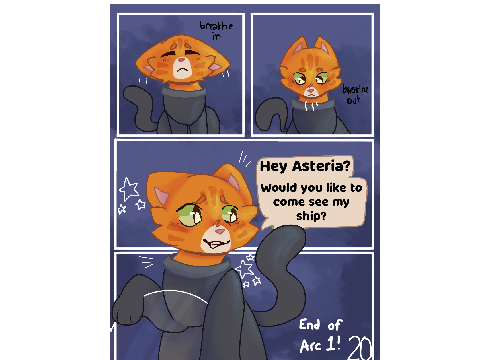 Read my comic: Felines In Orbit!