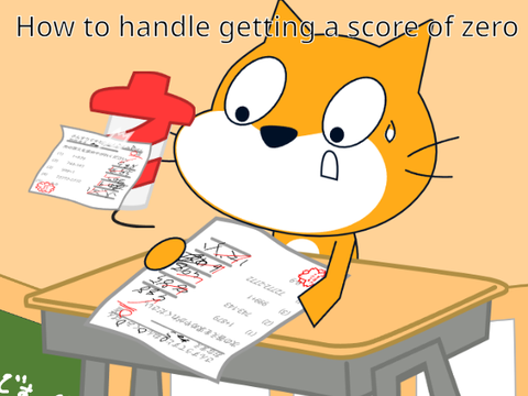 How to handle getting a score of zero [English] (0点を取ったときの対処法)