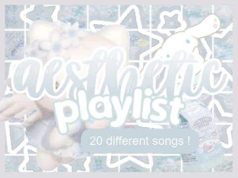 ︵︵ aesthetic playlist ✧ 