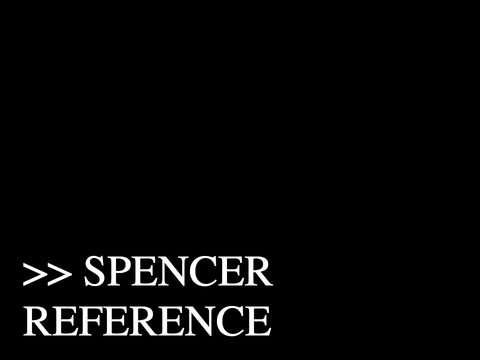 SPENCER REFERENCE