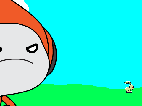 Add yourself running from giant Pico!