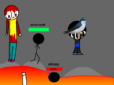 add yourself in a volcano added 2 songs