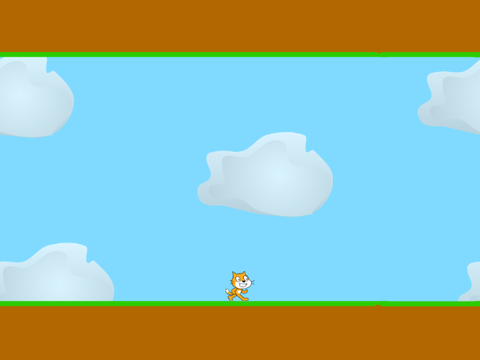 Scratch Cat Gravity Run