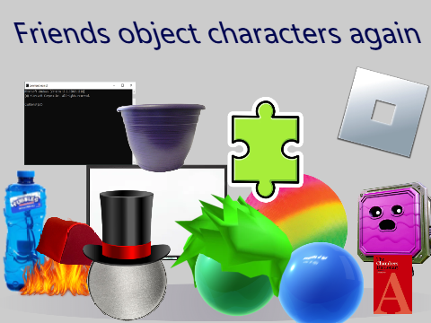 Friends object characters again