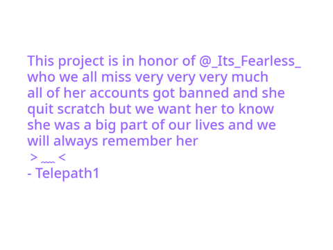 WE WILL ALWAYS REMEMBER YOU
