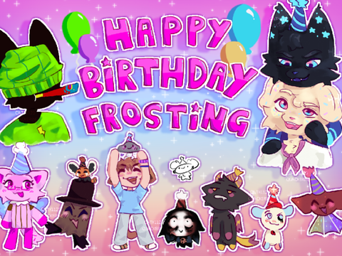 HAPPY BIRTHDAY FROSTY!!! (#art)
