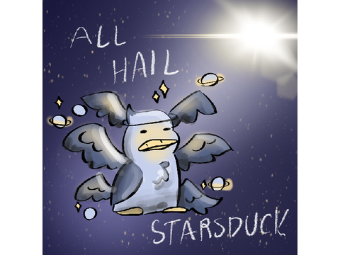 Hail him