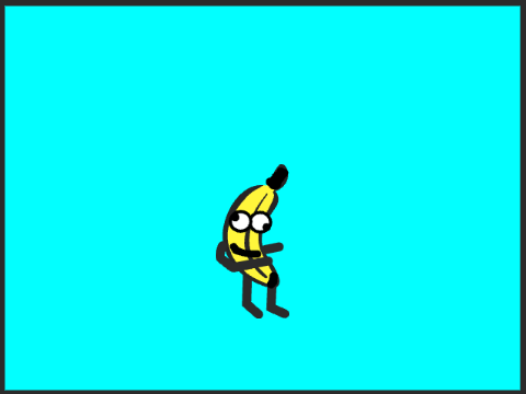 Banana Hits The Griddy
