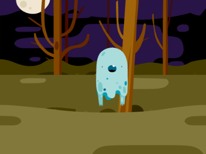 omeegosh ghost pretending to be scary. 