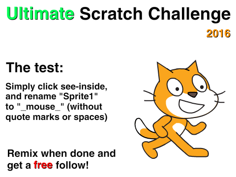 Ultimate Scratch Challenge 2016! remix remix