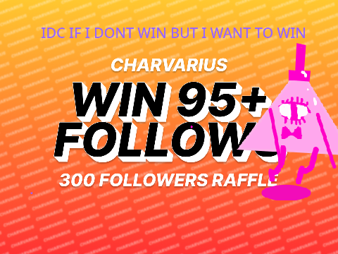 300 Follower Raffle ENTRY
