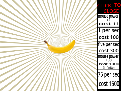 banana clicker