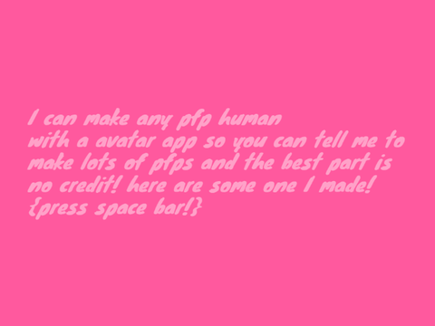 human pfp