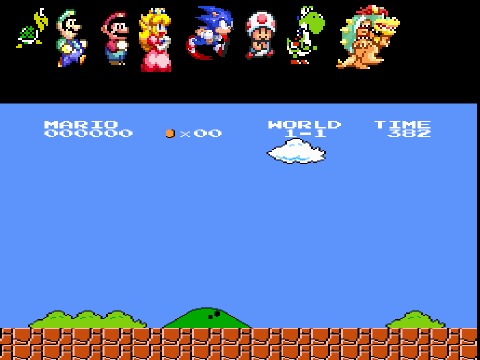 Super Mario Awesome Scene Creator