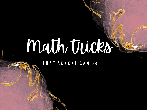 Math Hacks 