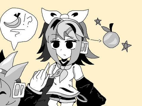 鏡音リン・レン(*･ω･)　漫画～★
