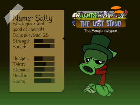 PVZ The Last Stand Salty Lore (0-23)