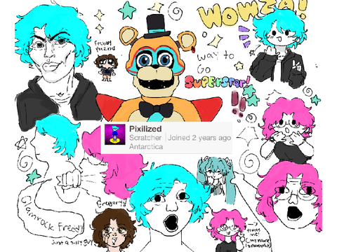 my sister drew this