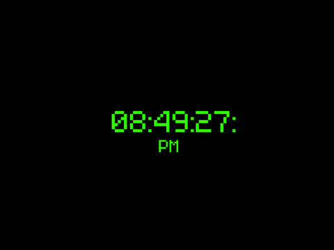 digital clock