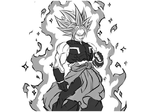 Dbz/Dbs oc ssjc evolved