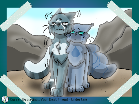 ~Cloudykit hurts her back~