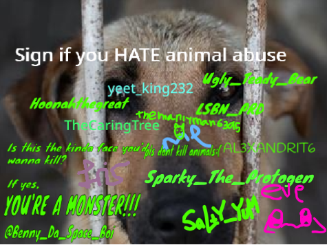 SIGN IF YOU HATE ANIMAL ABUSE  remix remix remix