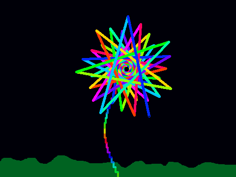 Random Fireworks