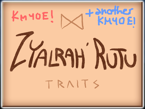 Zyalrah KMYOE - Kaia’iskora