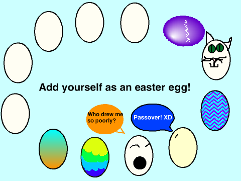 Add yourself as an (easter) egg! remix