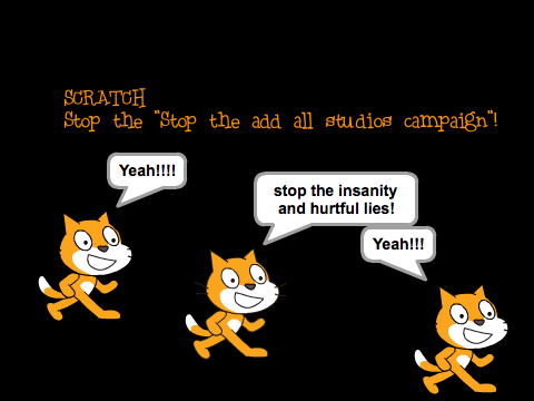 stop the "stop add all studios campaign" 