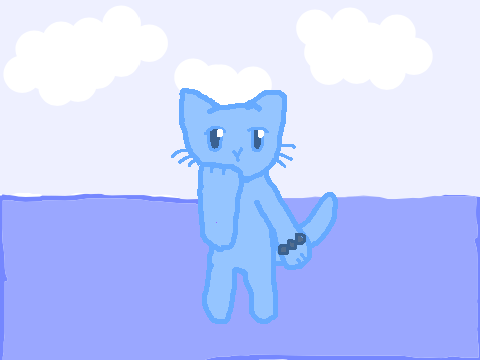 I Drew A Cat. 
