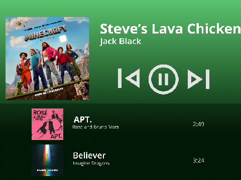 Music Player Concept