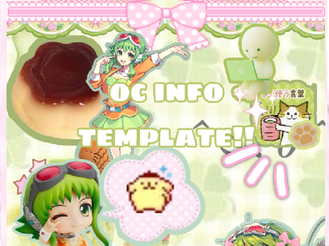 OC info template!!