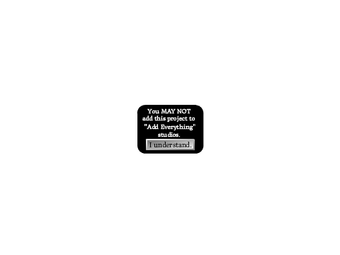 No "Add Everything" studios button