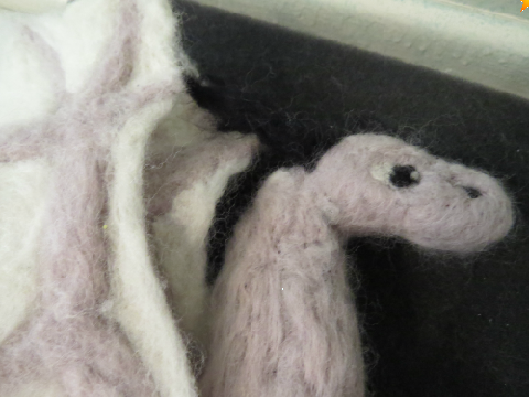 Needle Felted Dragon!  -Pebble-