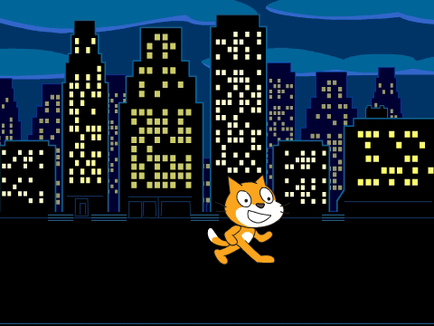 the moonwalking cat