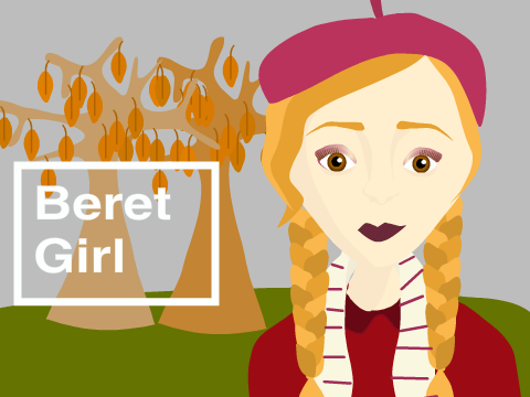 Beret girl
