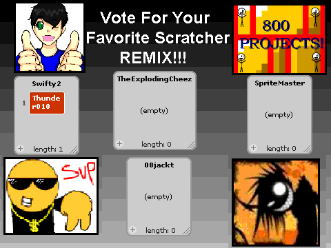 Vote For Your Favorite Scratcher REMIX!!!