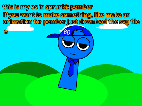 Sprunki oc: Pember