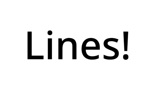 Bg character lines