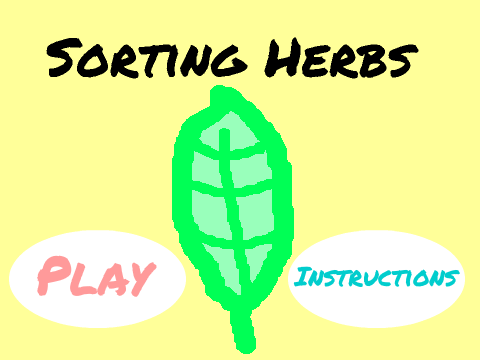 Sorting Herbs 