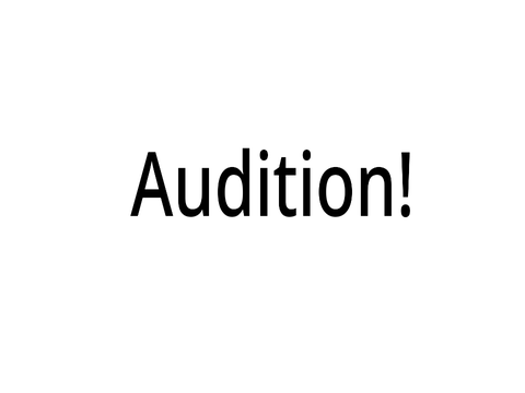 [OPEN] Out of Place - BATCH 2 AUDITIONS! remix