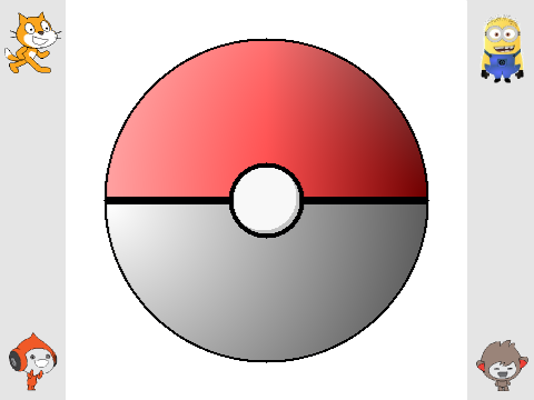 1 Line Challenge Pokeball
