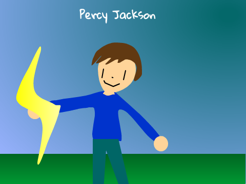 Percy Jackson has the Lightning bolt