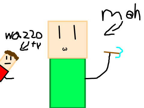 How i look like in blocky mode :3